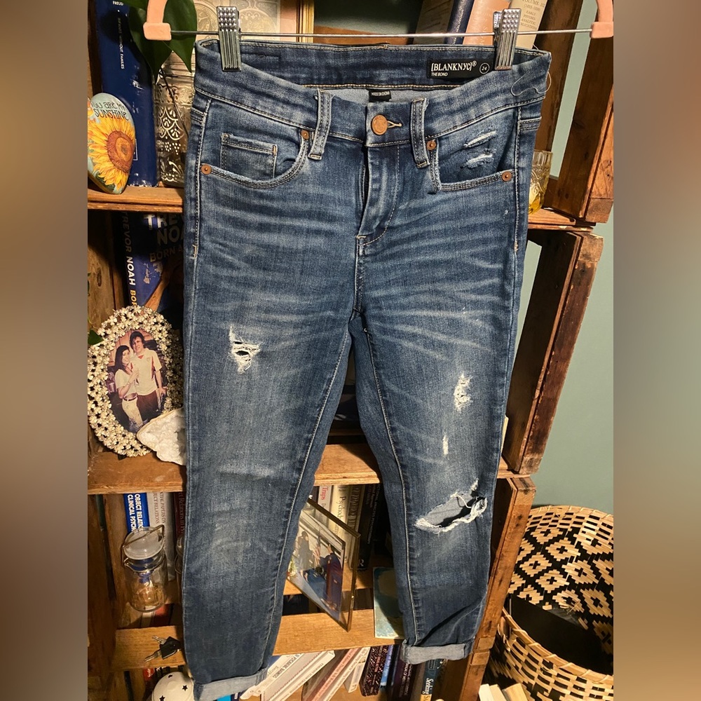 Blank NYC the Bond Distressed Jeans